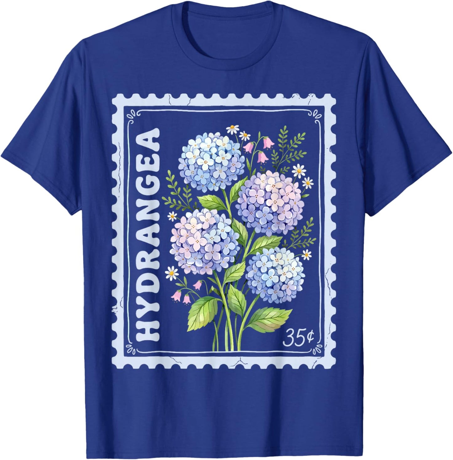 Hydrangea T-Shirt - T-Shirt | Royal