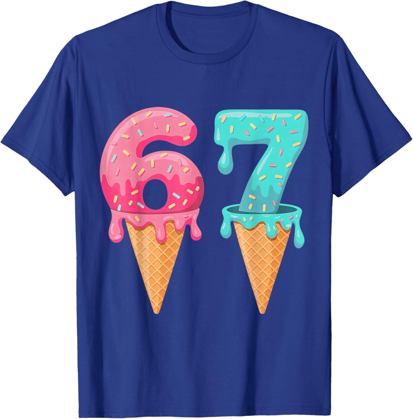 Baseball Life Style 101 Apparel Youth Drip Baseball Boys Kid T-Shirt - T-Shirt | Royal