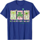 Preppy St Patrick's Day Simply Blessed Coquette Bow Shamrock T-Shirt - T-Shirt | Royal