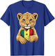 Senegal Roots Lion Heart Senegalese Flag T-Shirt - T-Shirt | Royal