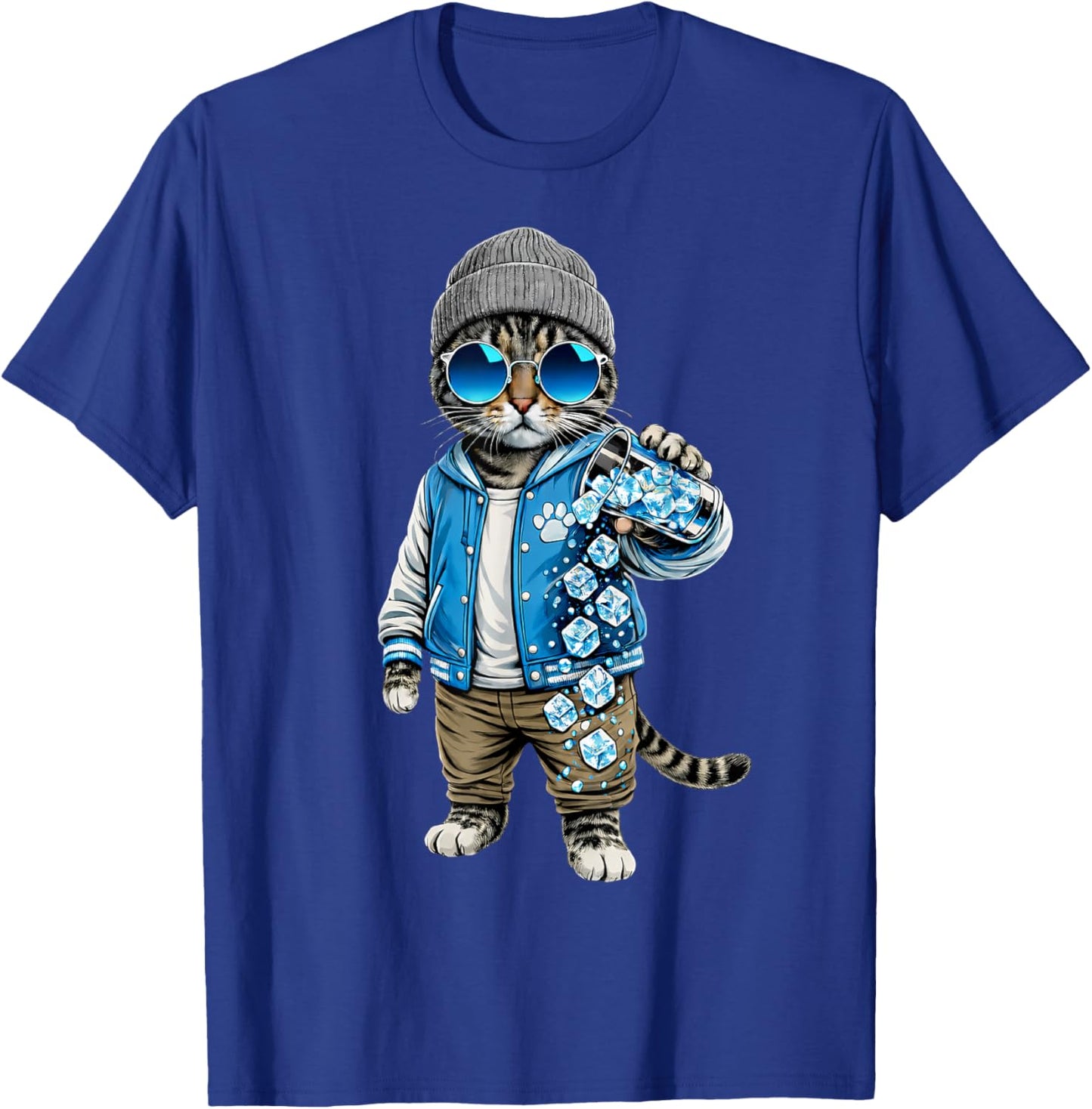 No Ice Please Cat Abolish ICE Immigration Justice T-Shirt - T-Shirt | Royal