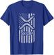 XRP Crypto - XRP Cryptocurrency - American Flag - XRP T-Shirt - T-Shirt | Royal