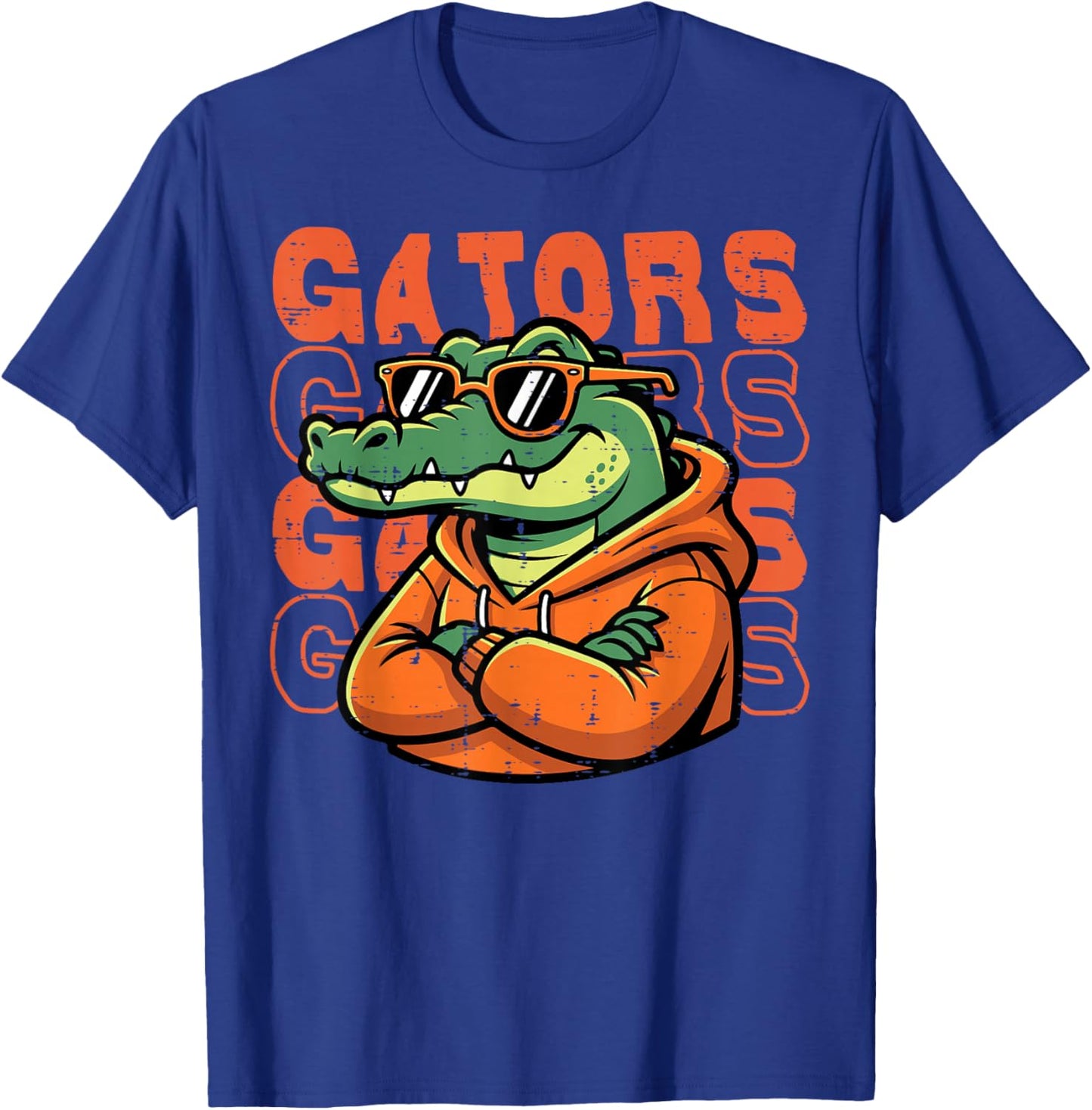Gator Sunglasses Women Kids Boys Girls Youth Men Teen T-Shirt - T-Shirt | Royal