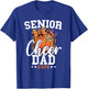 Loud Proud Basketball Cheer Senior Dad 2026 Cheerleading T-Shirt - T-Shirt | Royal