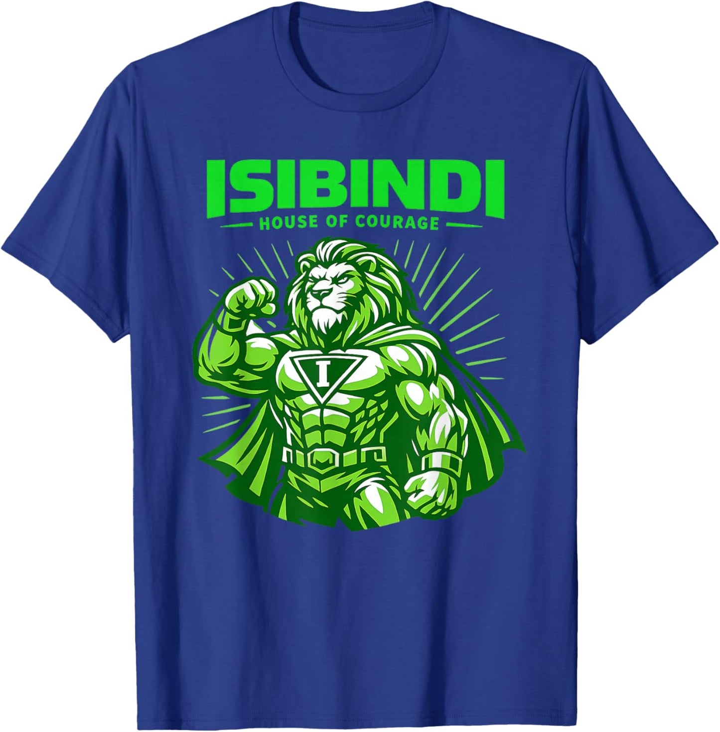 Isibindi House of Courage Spirit Team T-Shirt - T-Shirt | Royal