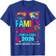 Family Vacation Punta Cana 2026 Matching Holiday Summer T-Shirt - T-Shirt | Royal
