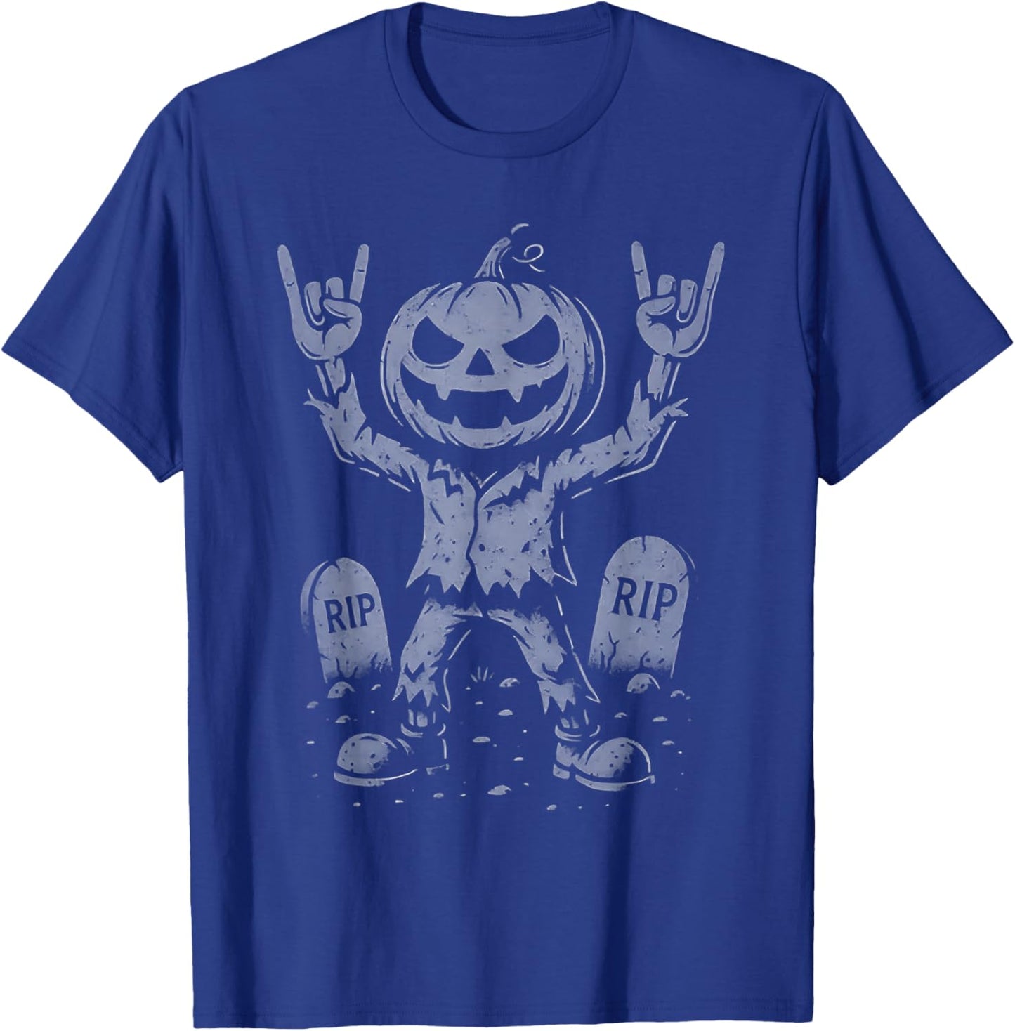 El Rocker Pumpkin T-Shirt - T-Shirt | Royal