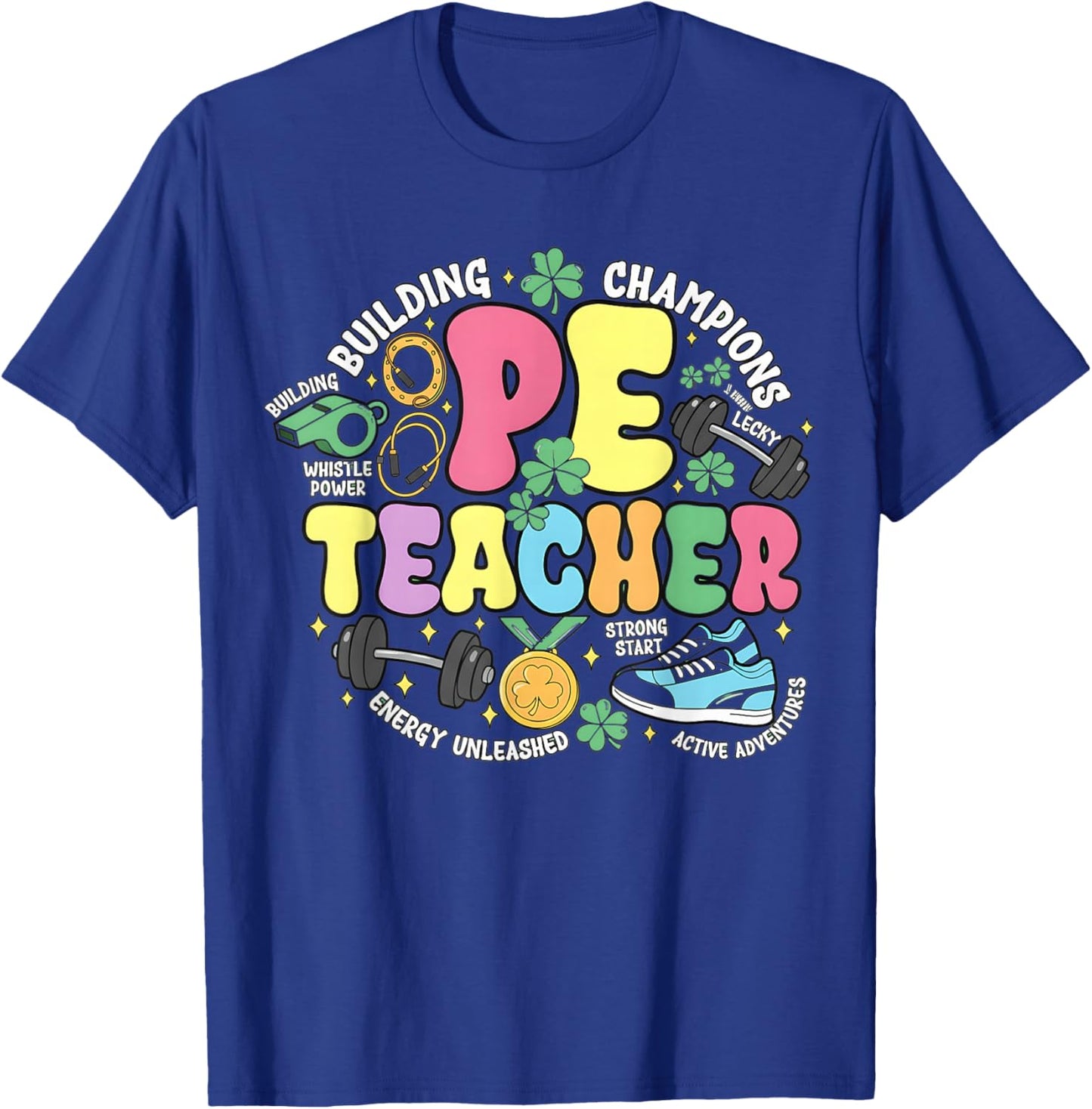 Shirt, Physical Education St Patricks D T-Shirt - T-Shirt | Royal