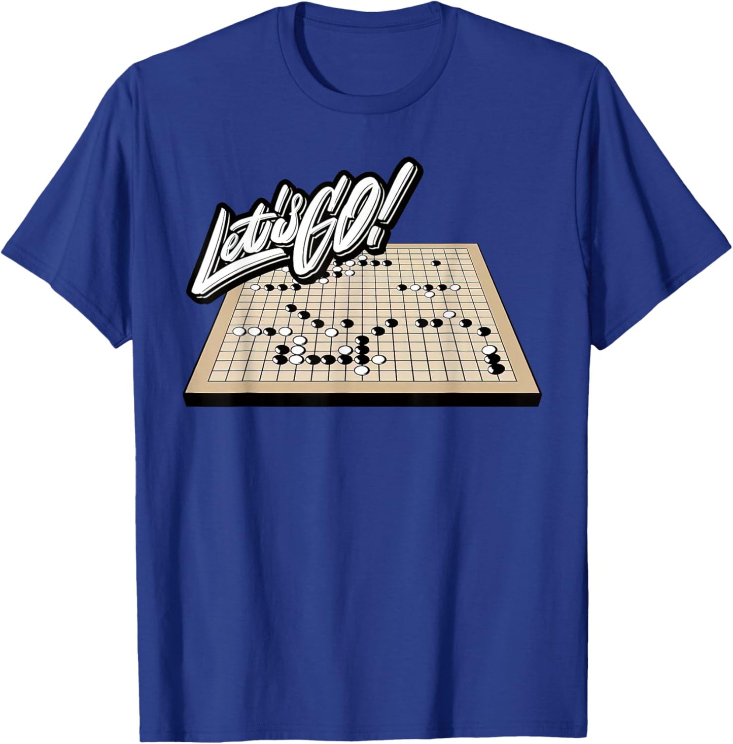 Go Baduk Board Game Player Funny Chinese Sports Game Baduk T-Shirt - T-Shirt | Royal