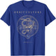 Orbit Culture Art Front Print T-Shirt - T-Shirt | Royal