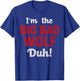 I'm The Bad Wolf duh Costume for DIY Halloween Party Wolf T-Shirt - T-Shirt | Royal