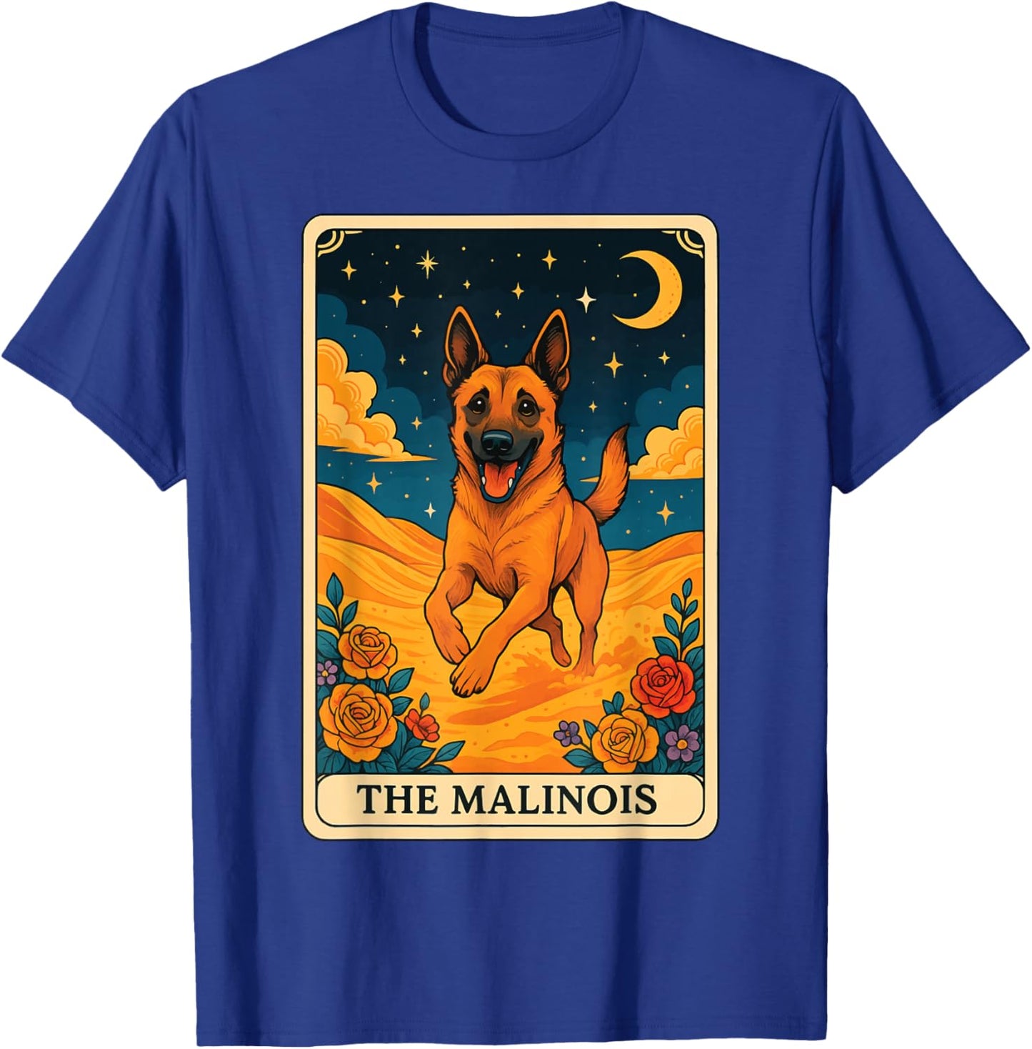 The Malinois Tarot Card T-Shirt - T-Shirt | Royal