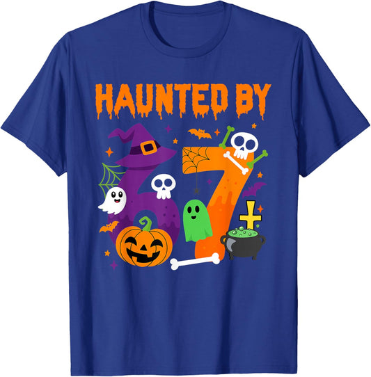 Haunted by 67 Funny Six Seven Meme 6 7 Halloween Costume T-Shirt - T-Shirt | Royal
