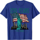 250 Years Statue of Liberty 250th Anniversary Women Men Kids T-Shirt - T-Shirt | Royal