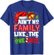 Family Matching Christmas 2025 Funny Pajamas PJs Outfit Gift T-Shirt - T-Shirt | Royal