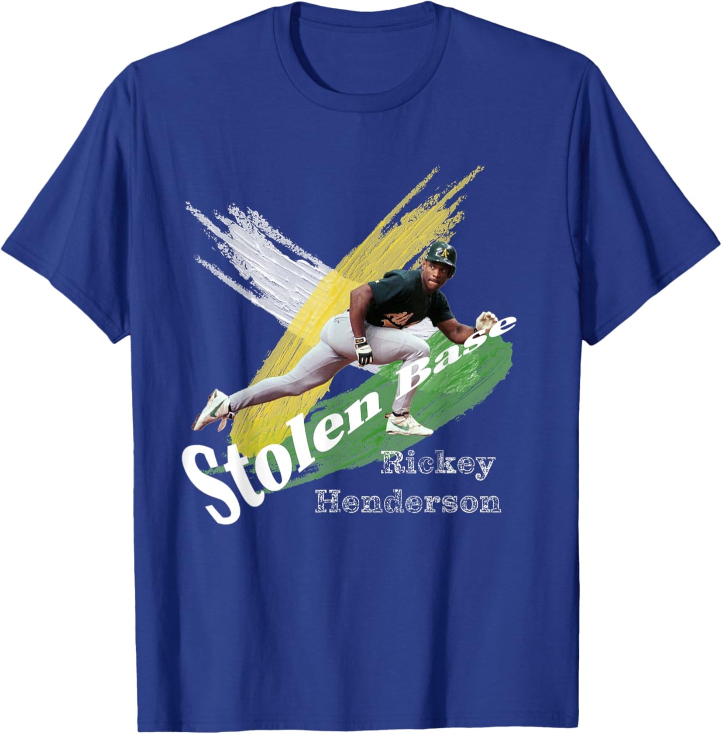 Rickey Henderson_001 T-Shirt - T-Shirt | Royal