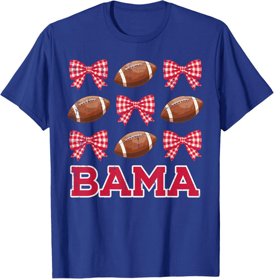 Alabama Women Kids Men Boys Girls Youth Teen T-Shirt - T-Shirt | Royal