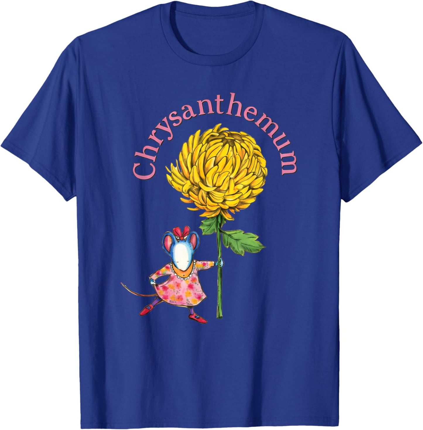 Chrysanthemum A First Day of School T-Shirt - T-Shirt | Royal