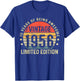 70th Birthday Vintage 1956 Limited Edition 70 Years Old Men T-Shirt - T-Shirt | Royal