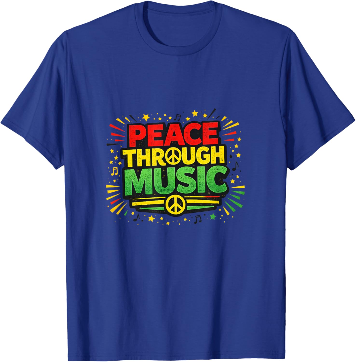 Playing for Change Peace Through Music T-Shirt - T-Shirt | Royal