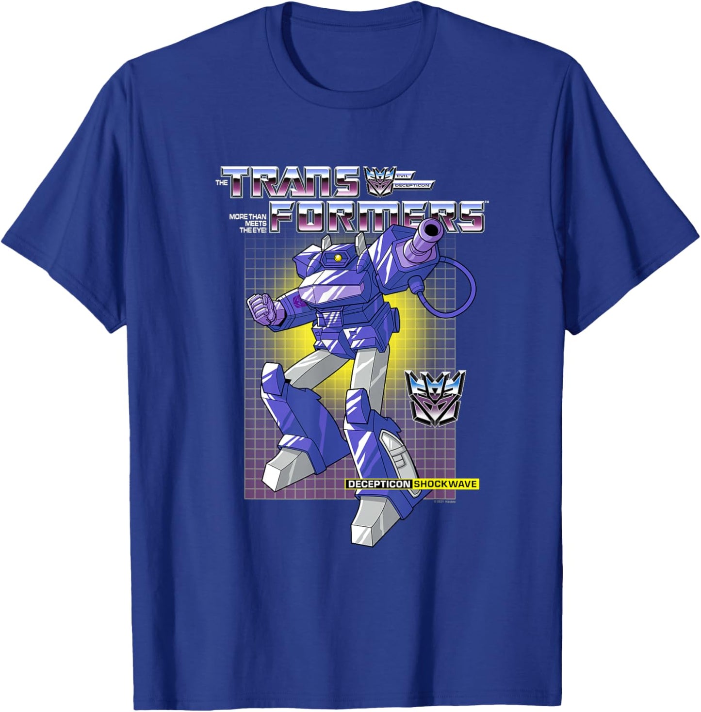 Transformers Shockwave T-Shirt - T-Shirt | Royal