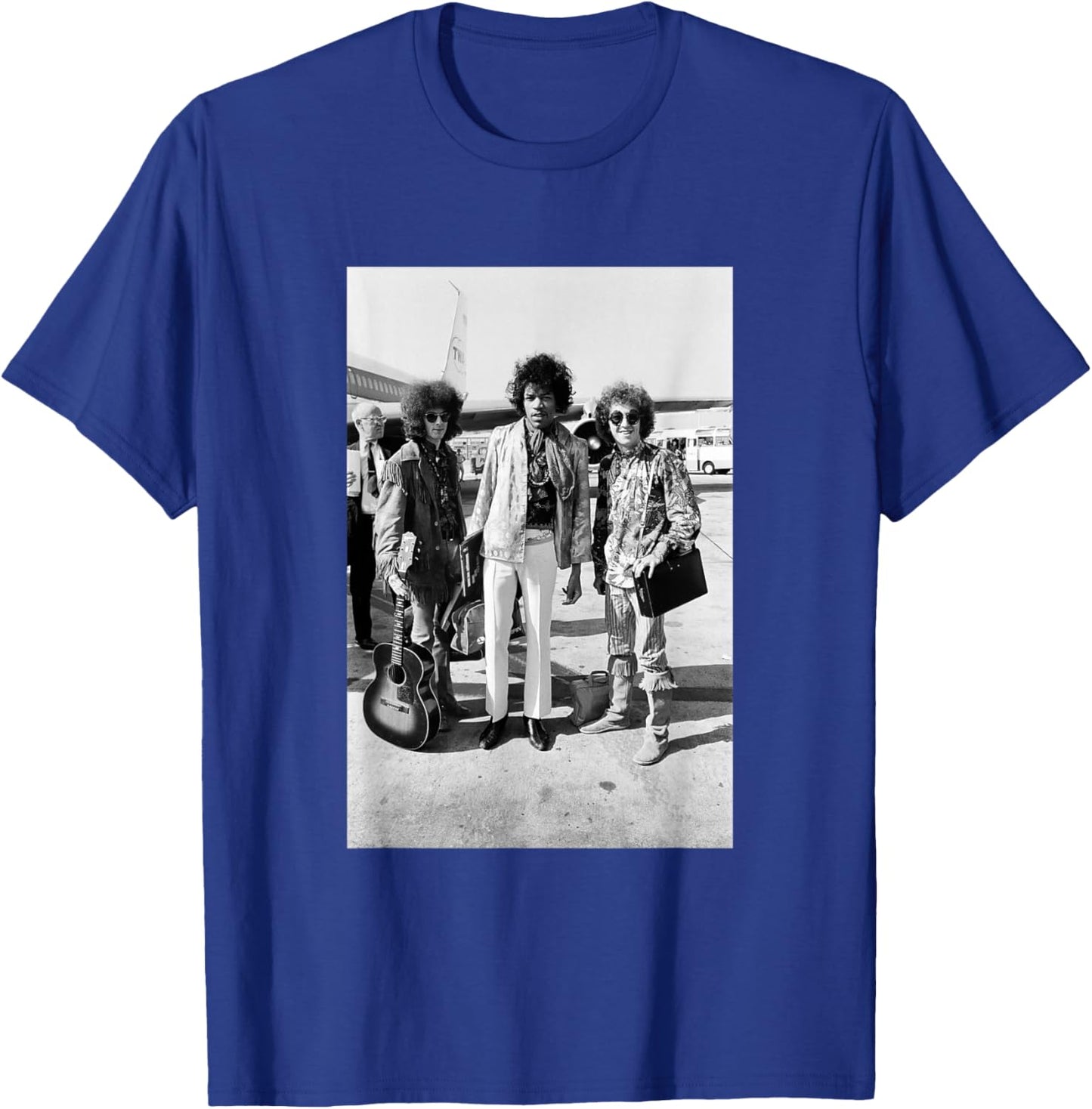 The Jimi Hendrix Experience 1966 Purple Haze T-Shirt - T-Shirt | Royal