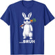 Bruh Bunny Face with Sunglasses Easter Day for Boys Men Kids T-Shirt - T-Shirt | Royal