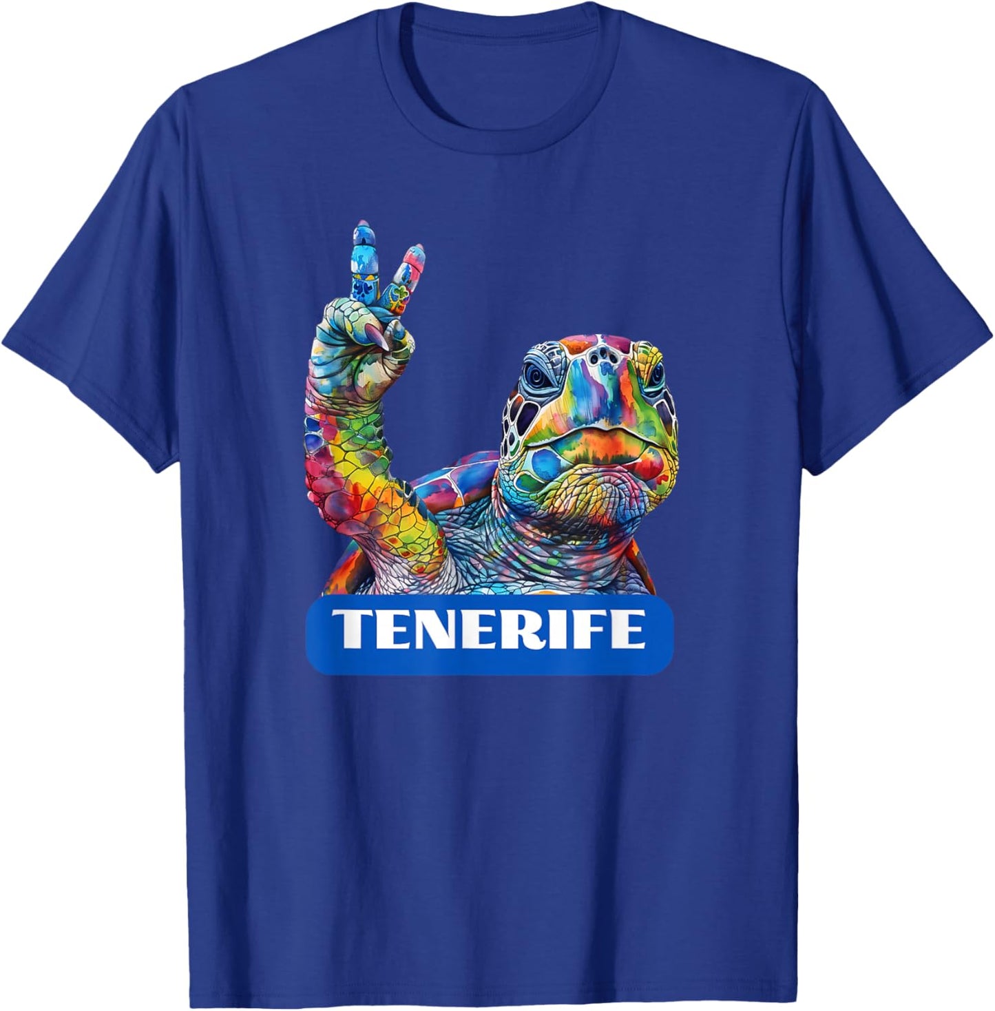 Spain Canary Islands Tenerife T-Shirt - T-Shirt | Royal