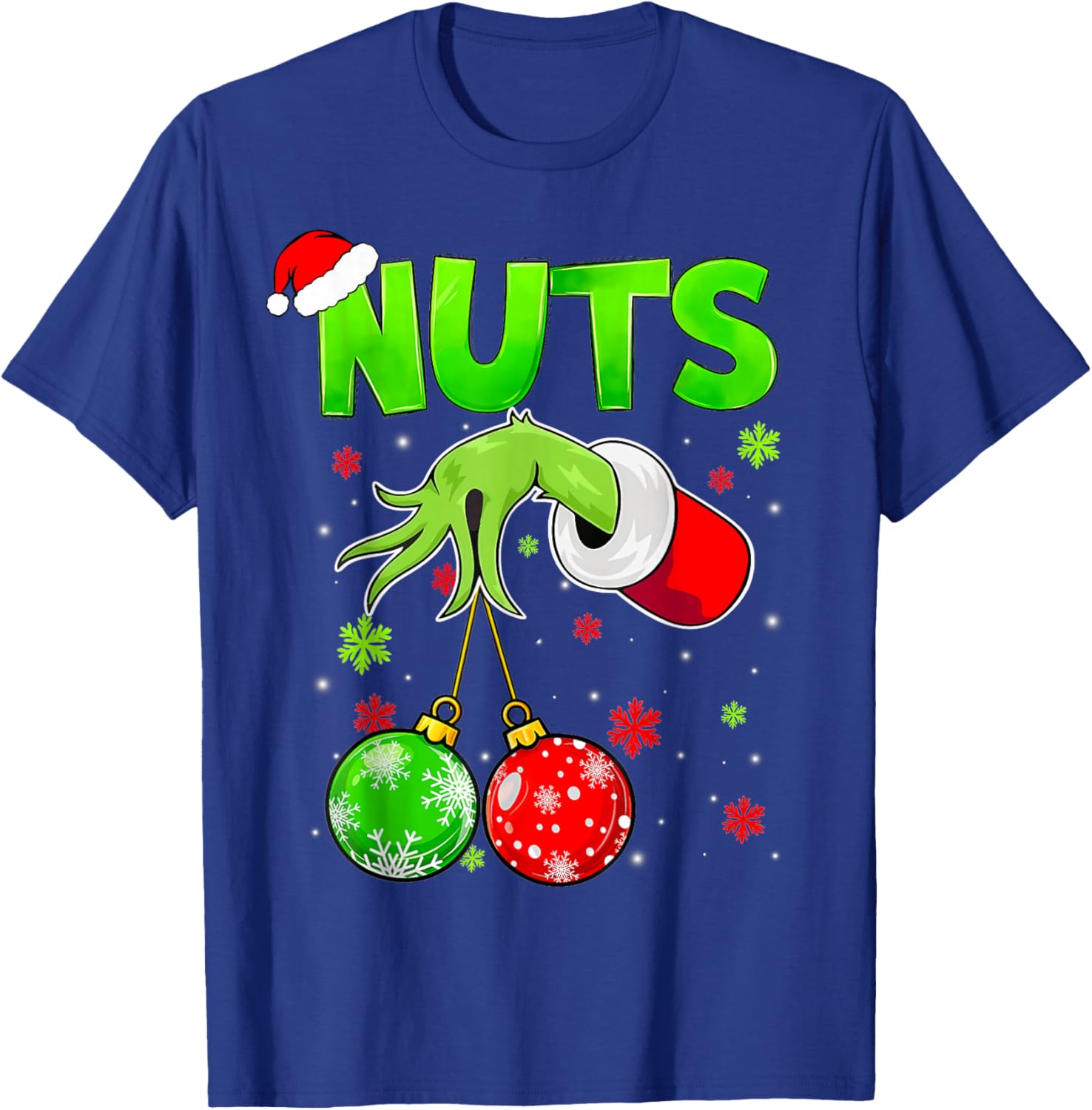 Chest Nuts Matching Chestnuts Xmas Christmas Couples Men T-Shirt - T-Shirt | Royal
