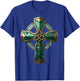Ancient Celtic Cross Runes Irish Heritage Gear T-Shirt - T-Shirt | Royal