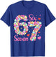 Funny 67 Valentine Six Seven Candy Heart 6 7 Meme Kids Girl T-Shirt - T-Shirt | Royal