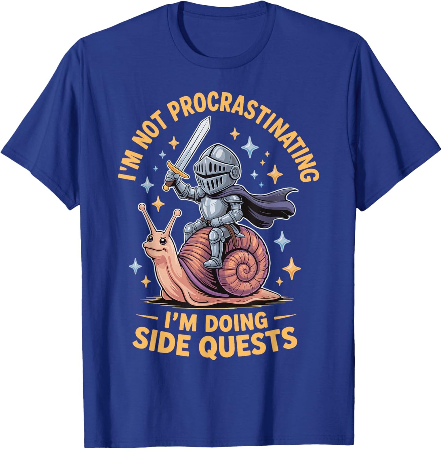 Im Not Procrastinating Im Doing Side Quests T-Shirt - T-Shirt | Royal