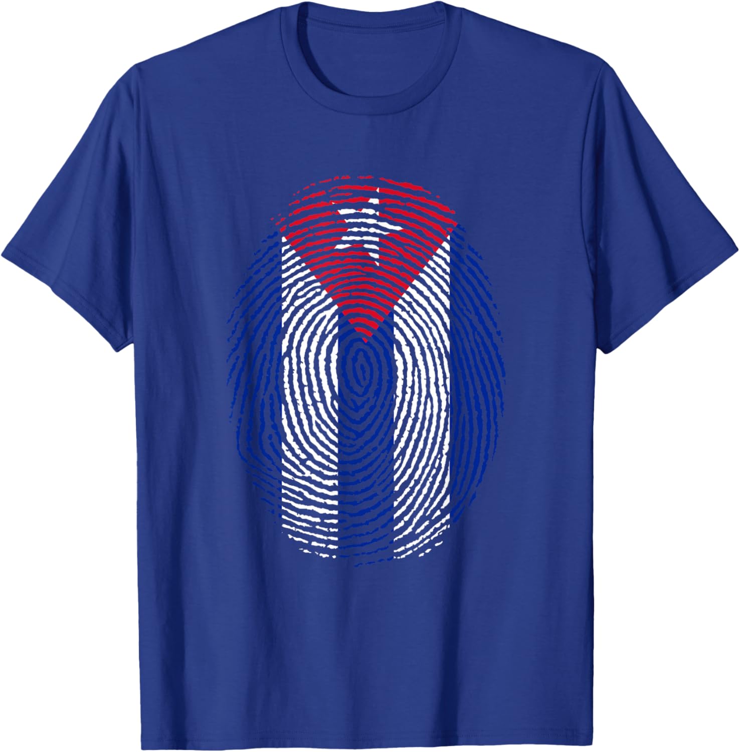 Cuba Flag Hispanic Heritage Cuban Pride Love Kids Men Women T-Shirt - T-Shirt | Royal