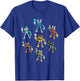 Cute Singing Monsters Plush Robots Costume for Kids T-Shirt - T-Shirt | Royal