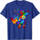 Autism is My Superpower Autism Awareness Puzzle Kids Mom T-Shirt - T-Shirt | Royal