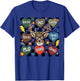 XOXO Valentine Buck Camo Deer Retro Hunting Boys Cap Men Boy T-Shirt - T-Shirt | Royal
