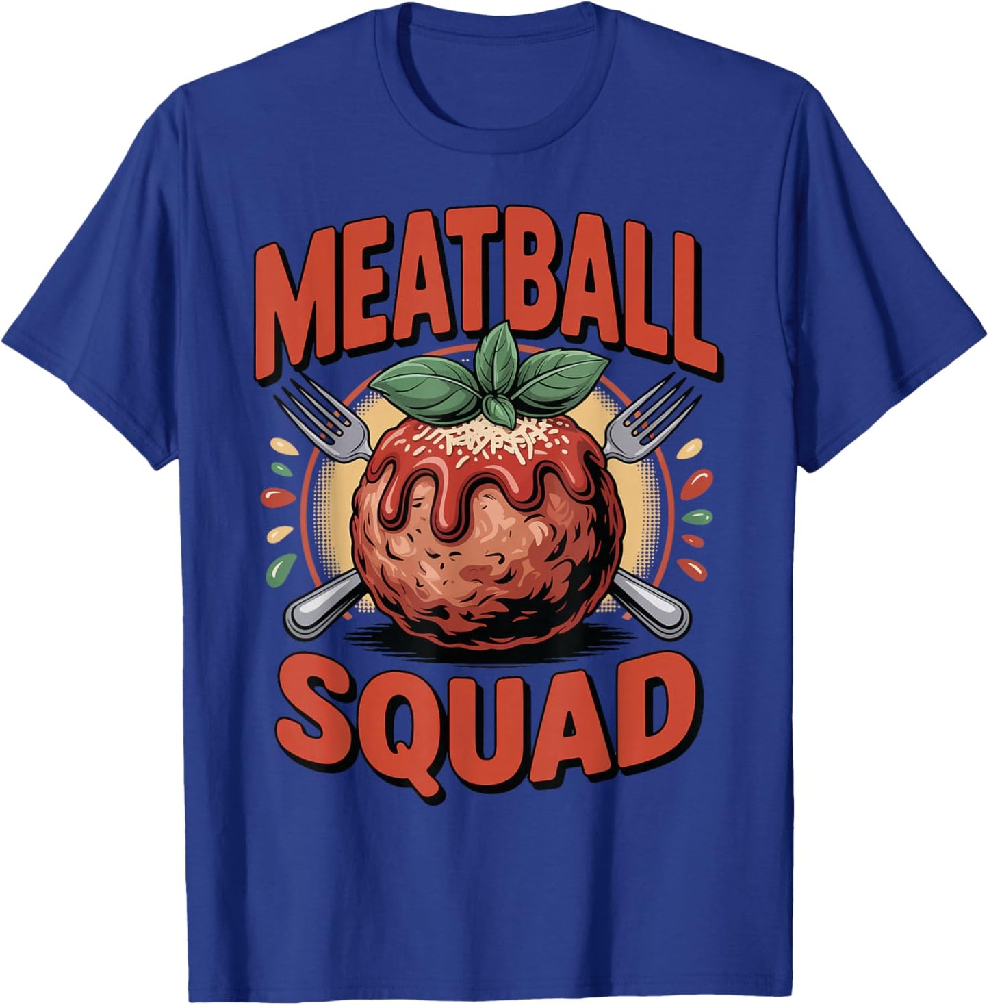 Meatball Squad T-Shirt - T-Shirt | Royal