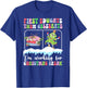 Groovy SPED Teacher Christmas SPED Teaching Xmas Party T-Shirt - T-Shirt | Royal