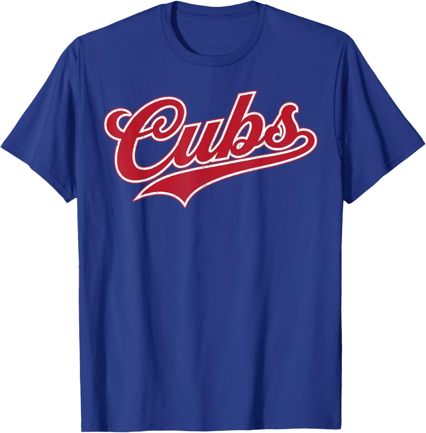 Vintage Cubs Name Retro Design Women and Kids T-Shirt - T-Shirt | Royal