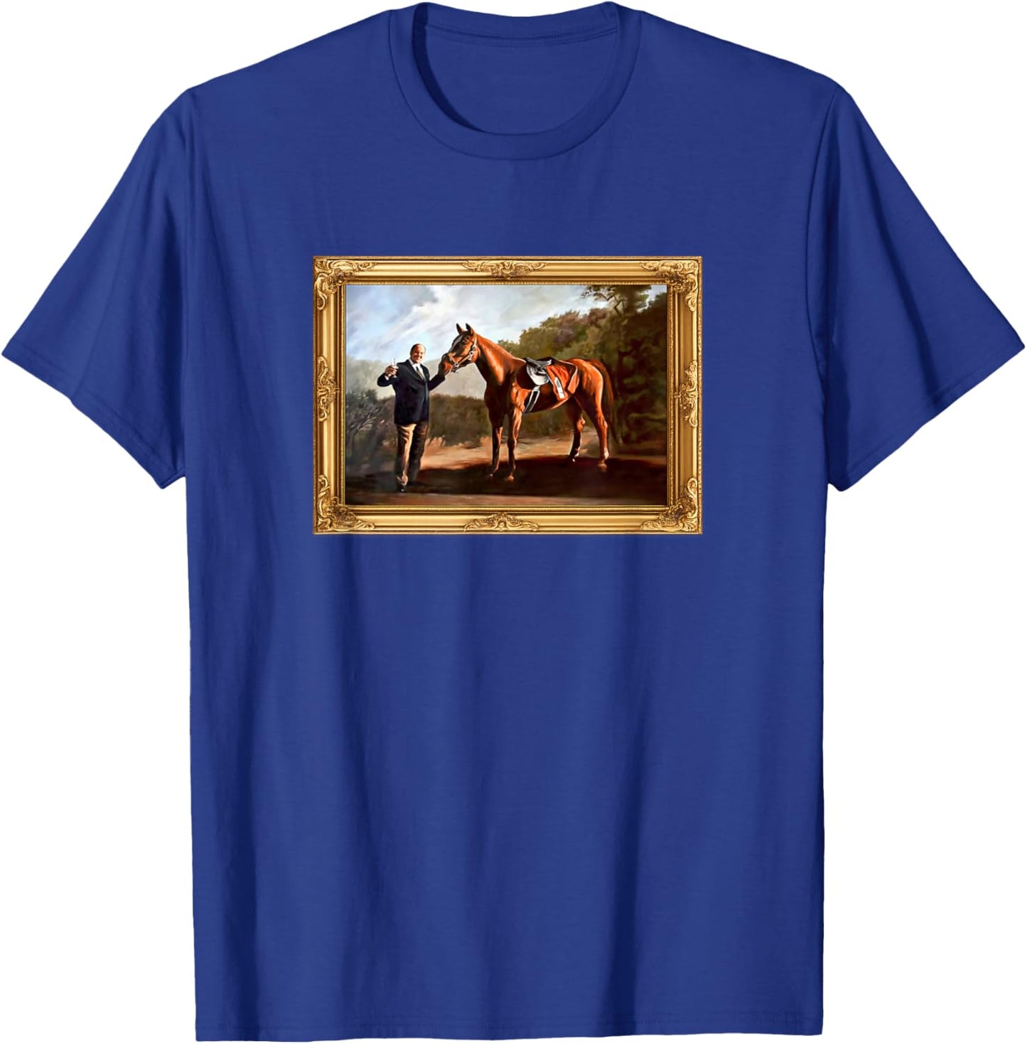 Tony Toasting Pie O My Painting T-Shirt - T-Shirt | Royal