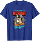 Donkey in The Morning I'm Making Waffles Funny Farm Animal T-Shirt - T-Shirt | Royal