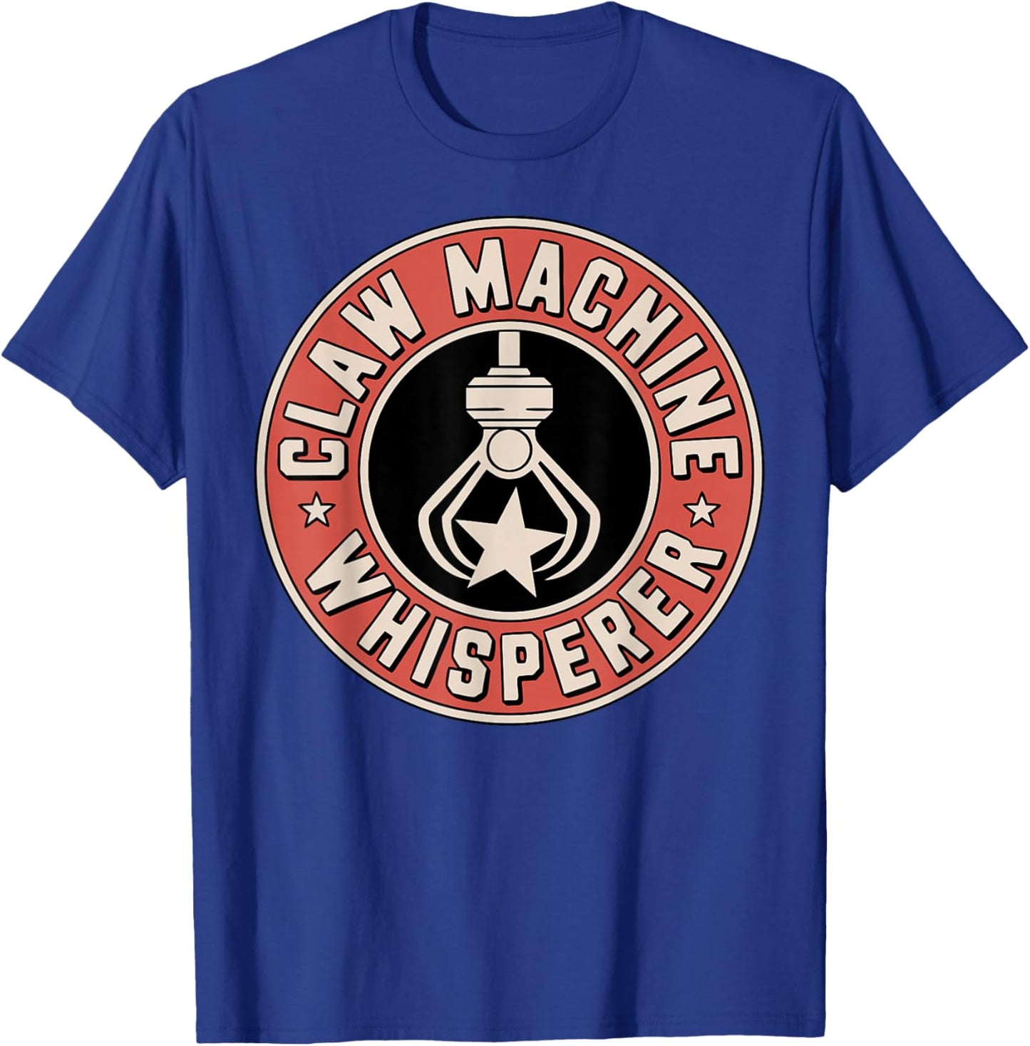 Funny Arcade Claw Machine T-Shirt - T-Shirt | Royal