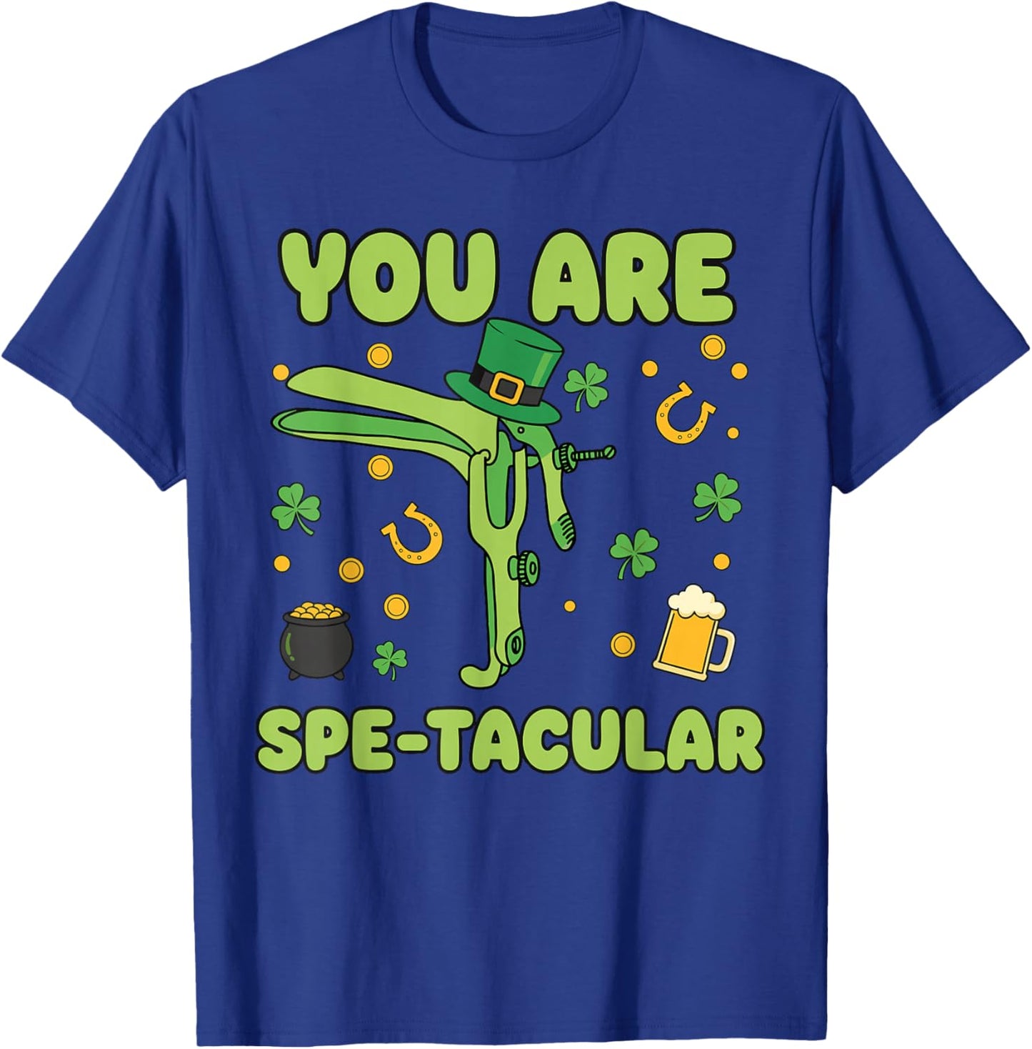 OBGYN St Patricks Day Shirt, Groovy You are Spetacular T-Shirt - T-Shirt | Royal