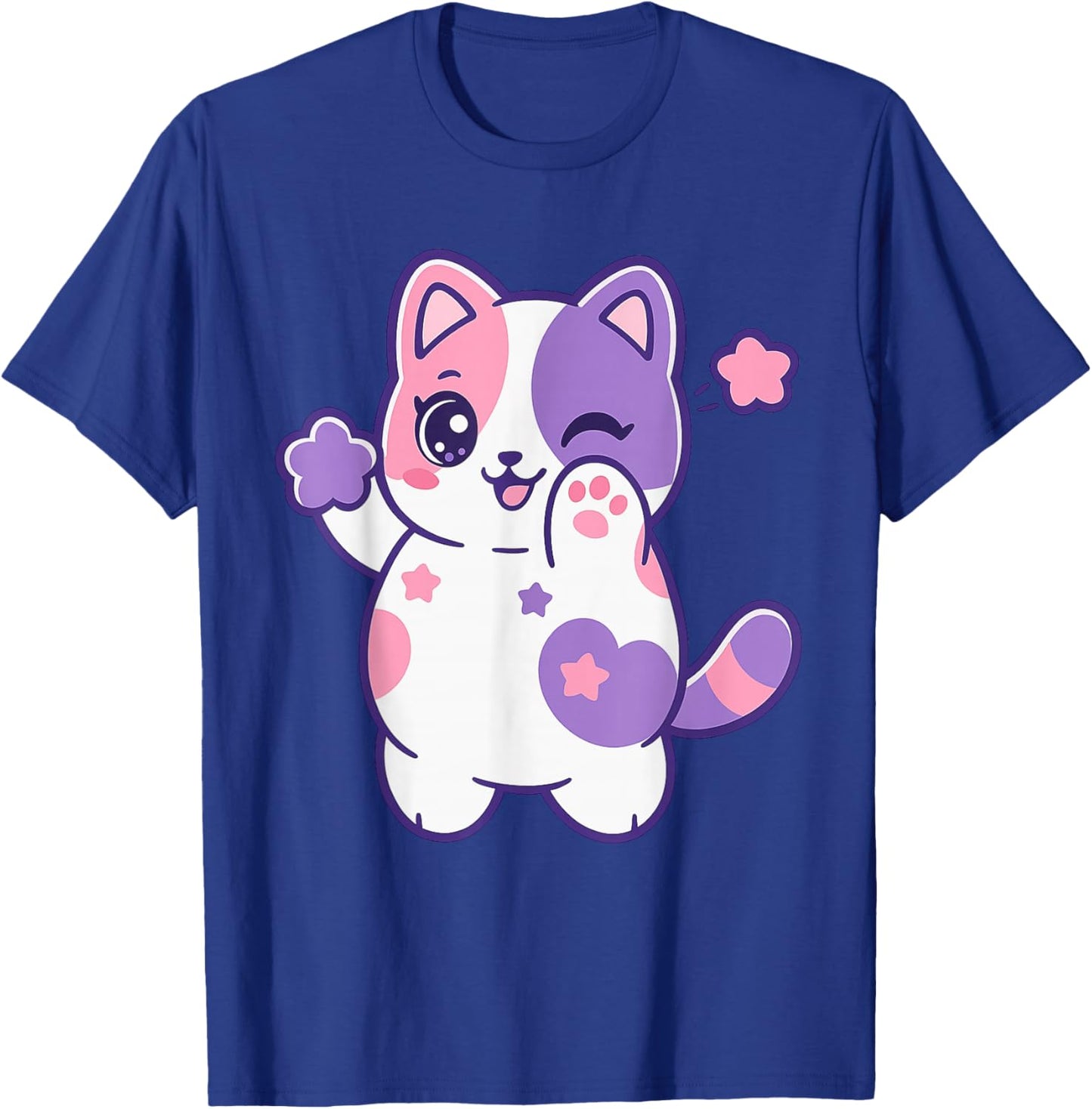 Squishy Meemeow Cats Plush Birthday Decoration Art T-Shirt - T-Shirt | Royal