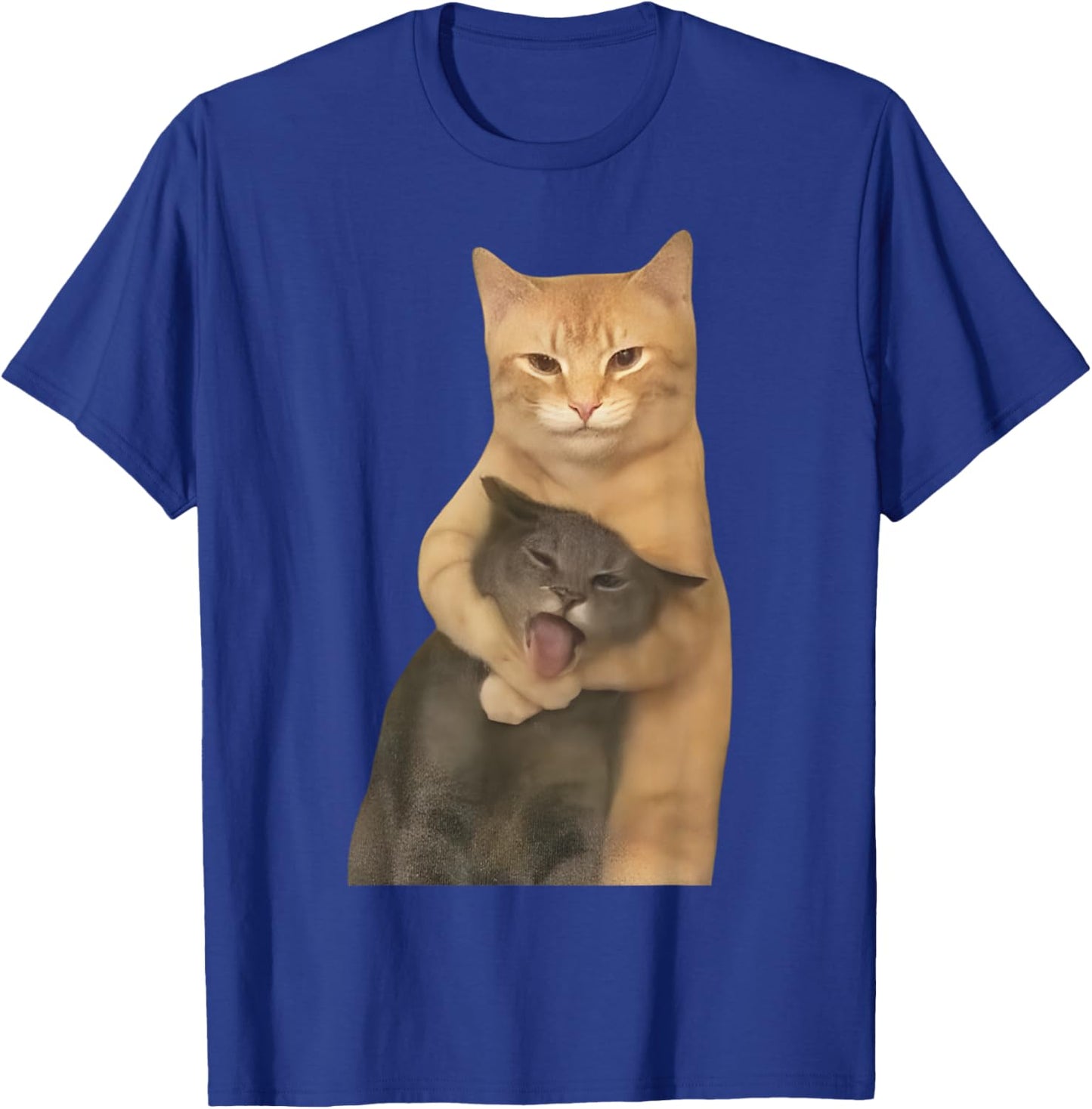 Fighting Cat Memes T-Shirt - T-Shirt | Royal