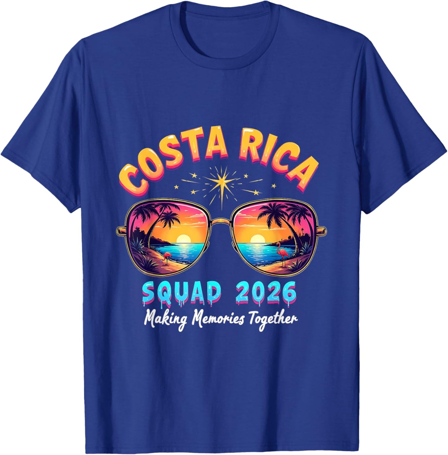 Pura Vida 2026 Central America Travel Costa Rica Souvenir T-Shirt - T-Shirt | Royal