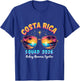 Pura Vida 2026 Central America Travel Costa Rica Souvenir T-Shirt - T-Shirt | Royal