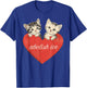 Abolish ICE, Cute Cat Valentines Women Girl T-Shirt - T-Shirt | Royal