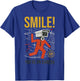 Skibidi Toilet Smile You are On Camera T-Shirt - T-Shirt | Royal