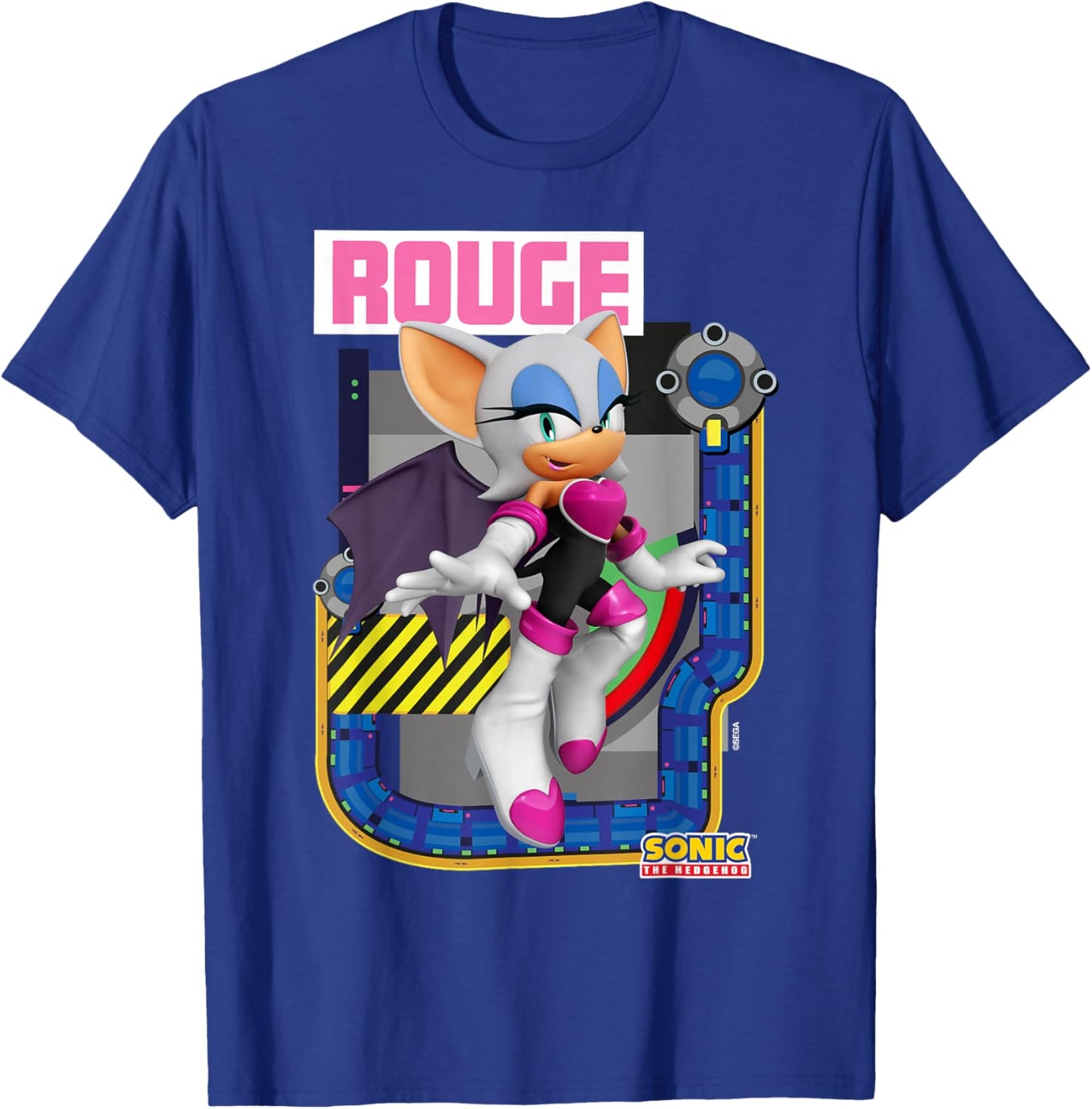 Sonic The Hedgehog - in The Zone - Rouge T-Shirt - T-Shirt | Royal